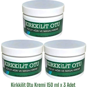 Dr Mem Kırkkilit Otu Kremi 150 ml x 3 Adet -Özel Krem
