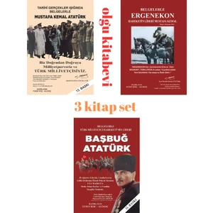 Belgelerle Başbuğ Atatürk - Belgelerle Ergenekon - Belgelerle Mustafa Kemal Atatürk / 3 Kitap Set