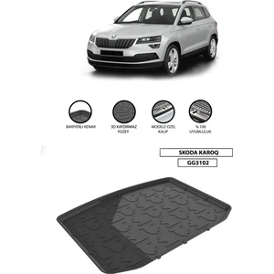 Yücel Oto Aksesuar Skoda Karoq Bagaj Havuzu