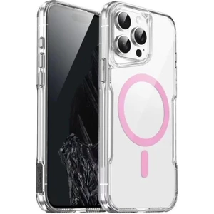 Apple iPhone 12 Pro Max Kılıf Renkli Kamera Çıkıntılı Magsafe Şarj Özellikli T-Max Magsafe Sert Kapak