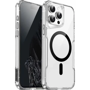 Apple iPhone 12 Pro Max Kılıf Renkli Kamera Çıkıntılı Magsafe Şarj Özellikli T-Max Magsafe Sert Kapak