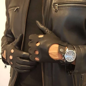 Deri Sürücü Eldiveni