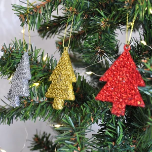 Yılbaşı Ağaç Süsü Simli 3lü - 12