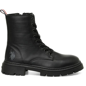 U.S. Polo Assn. Halles 4Pr Siyah Kadın Bot