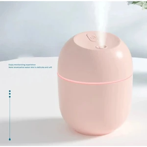 Krizantem Oda Hava Nemlendirici Difüzör USB Şarj Kablolu Oda Hava Nemlendiricisi Oda Kokusu Hava 220 ml 2li