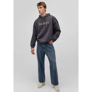 Siyah Erkek Sweatshirt M0S10202-70087