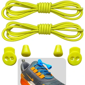 Akıllı Bağcık, Pratik Lastikli Ayakkabı Bağcığı, Spor, Çocuk, Klasik ve Bot Bağcığı, 1 Çift