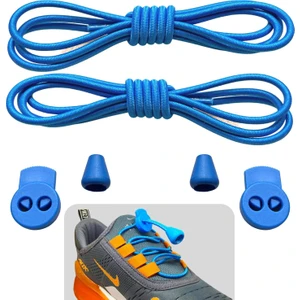 Akıllı Bağcık, Pratik Lastikli Ayakkabı Bağcığı, Spor, Çocuk, Klasik ve Bot Bağcığı, 1 Çift