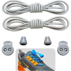 Akıllı Bağcık, Pratik Lastikli Ayakkabı Bağcığı, Spor, Çocuk, Klasik ve Bot Bağcığı, 1 Çift