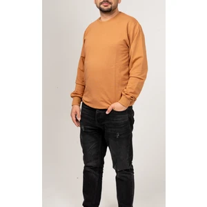 Basic Erkek Sweatshirt - Kompakt Kumaş, Uzun Kollu, Yumuşak ve Rahat - Gri (Günlük ve Casual Giyim Için)