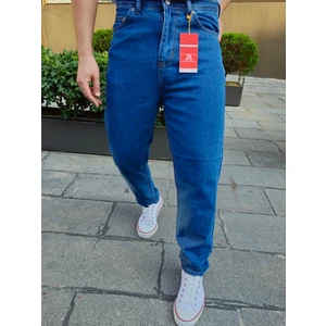 Ceza Denim Erkek Boyfriend Rahat Kalıp Mavi Pantolon (F-140)