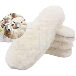 %100 Koyun Postu Yün Ayakkabı Tabanlığı, Kışlık Sıcak Tutan Tabanlık, Polis, Asker Tabanlığı