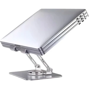 Krizantem 360 Dönebilen Masaüstü Metal Tablet Tutucu Yükseklik Ayarlı Metal Masa Telefon Tutucu Tablet Standı