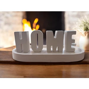 Stantlı Home Yazılı Biblo