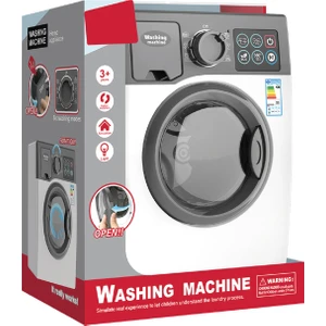 Learning Fun  Oyuncak Çamaşır Makinesi Işıklı Sesli Fonksiyonel Kurutma Makinesi