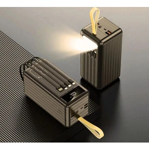 50 Bin Mah Profesyonel 4 Çıkışlı Powerbank Taşınabilir Şarj Cihazı Dijital Göstergeli New