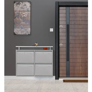 2+2 Kilitli Metal Ayakkabılık
