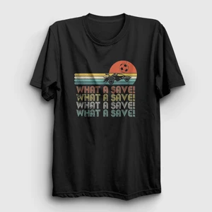 Siyah What A Save Oyun Rocket League T-Shirt