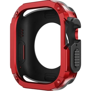 Apple Watch 9/8/se/7/6/5/4 Seri Uyumlu 44MM/45MM Akıllı Saat Çift Katman Armor Kasa Koruyucu Çerçeve