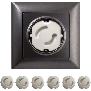 Bebek Çocuk Priz Koruma Kapağı (6 Adet) Çocuk Güvenliği Priz Muhafazası Priz  - MCT4262-5449