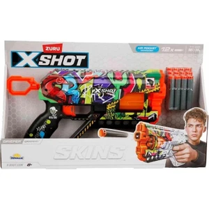 Sunman Zuru 36561 X-Shot Skıns Grıefer Sünger Atan Silah 12 Mermi 8+