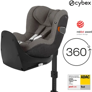 Sirona Zi isize Plus (terletmeyen özel kumaş) (360 derece dönen Adac ödüllü isofix bebek oto koltuğu 0-18 kg)