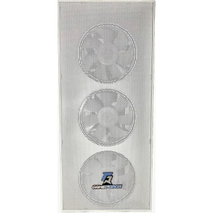 Gameforce Wmesh Beyaz 4X120MM Rainbow Fan Atx Oyuncu Bilgisayar Kasası