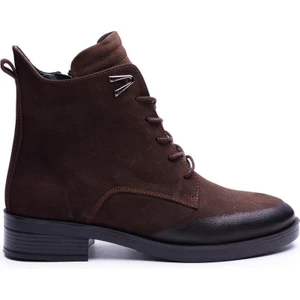 230606 Kahve Nubuk Kadın Bot