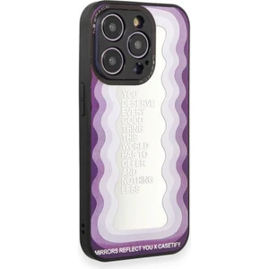 Apple iPhone 12 Pro Max Kılıf Özel Tasarım Desenli Düşme ve Darbelere Ekstra Dayanıklı Mirror Desenli Kapak