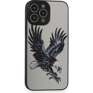 Apple iPhone 14 Pro Max Kılıf Özel Tasarım Desenli Düşme ve Darbelere Ekstra Dayanıklı Mirror Desenli Kapak