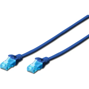 CAT. 5E Patch Kablo, UTP, 0.25 metre, AWG 26, Mavi Renk