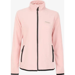 Discovery Expedition Düz Pembe Kadın Polar Sweatshırt D4WL-SWT3928