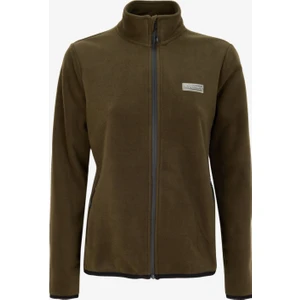 Discovery Expedition Düz Haki Kadın Polar Sweatshırt D4WL-SWT3928