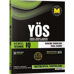 Metropol YÖS IQ Deneme Sınavları (35 Sınav)