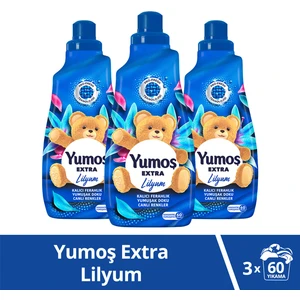 Extra Konsantre Çamaşır Yumuşatıcısı Lilyum 1440 ml x3