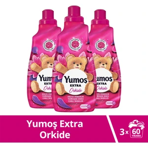 Extra Konsantre Çamaşır Yumuşatıcısı Orkide 1440 ml x3