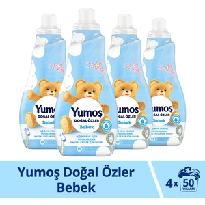 Doğal Özler Konsantre Çamaşır Yumuşatıcısı Bebek 1200 ml x4