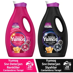 Sıvı Deterjan Canlandırıcı Terapi Renkliler 1690 ml x1 + Siyahlar 1690 ml x1