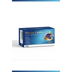 Omega 3 Aslife 30 Kapsül