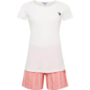 U.S. Polo Assn. Kadın 206 Ekru Şort Takım