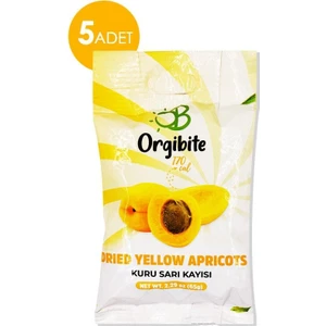 5'li Set 65gr Sarı Kuru Kayısı
