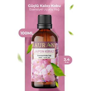Japon Kirazı Esansiyel Uçucu Koku Yağı Difüzör Esansı Buhurdanlık Yağı Aromaterapi Yağı 100ml