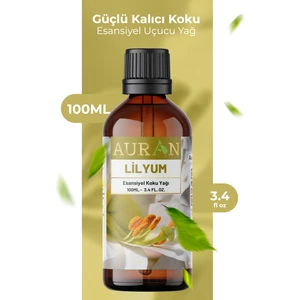 Lilyum Esansiyel Uçucu Koku Yağı Ortam Kokusu Doğal Yağ Sihirli Küre Hobi Esansı 100ml