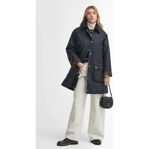 Long Beadnell Yağlı Ceket NY92 Navy