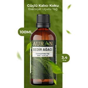 Sedir Ağacı Esansiyel Uçucu Koku Yağı Difüzör Esansı Buhurdanlık Yağı Aromaterapi Yağı 100ml