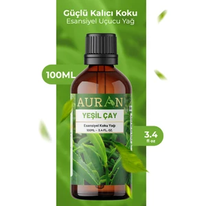 Yeşil Çay Esansiyel Uçucu Koku Yağı Difüzör Esansı Buhurdanlık Yağı Aromaterapi Yağı 100ml
