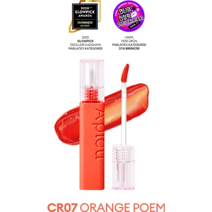Pürüzsüz Görünüm Sunan Gün Boyu Kalıcı Tint A'PIEU Juicy Pang Tint (CR07 Orange Poem)