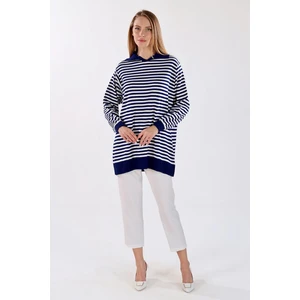 5345 Çizgi Polo Yaka Kazak Laci