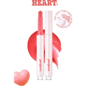 Yoğun Nemlendirici, Parlak Bitişli Balm PERIPERA Heart Jam Glow Lip (3 Grapefruit Crush)