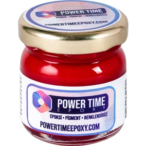 Power Time Epoxy Opak & Transparan Sıvı Pigment Boya Epoksi Için 30 gr